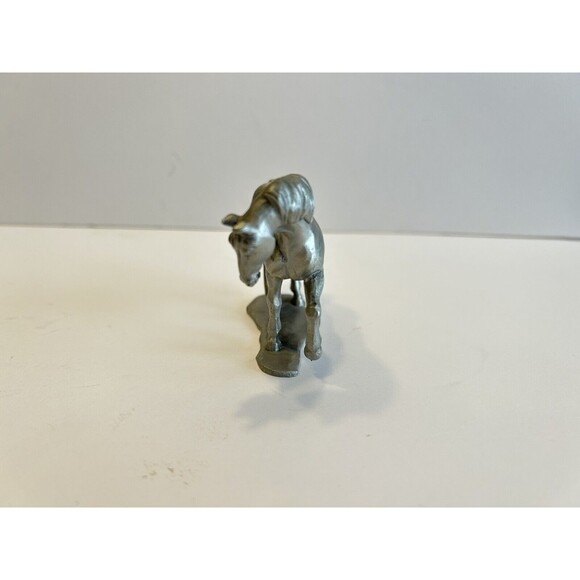 Vintage Horse ~2" Rawcliffe Fine Pewter Figurine 1981 ~U.S.A.~ P. Davis - Picture 2 of 7